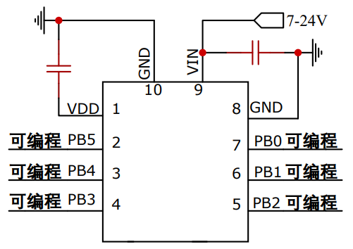 DC-DC降壓恒流IC_LED電動車芯片_摩托車IC_汽車燈芯片